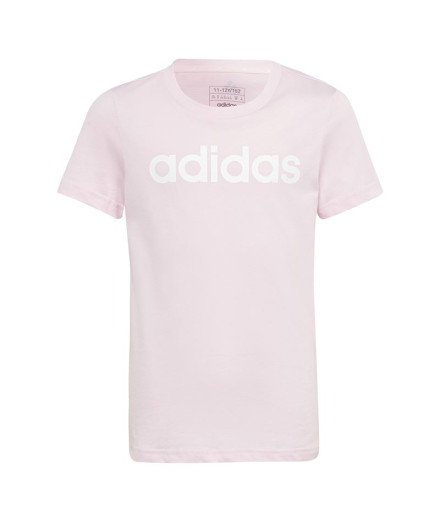 Camiseta adidas G Lin T Rosa Niña