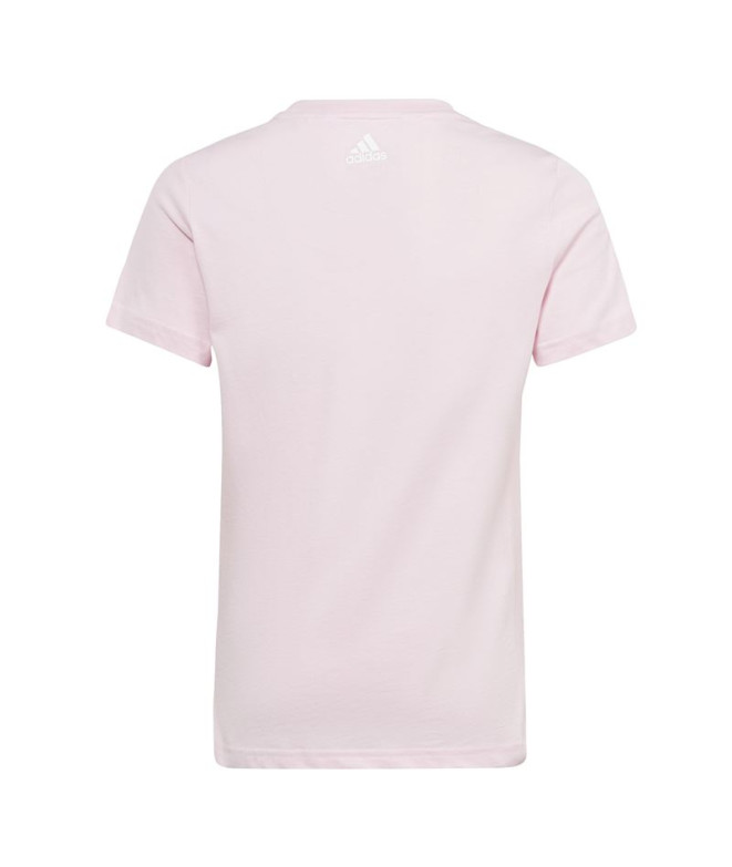 Camiseta adidas G Lin T Rosa Niña
