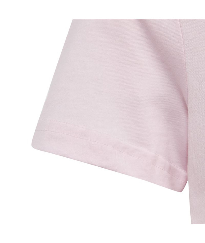 Camiseta adidas G Lin T Rosa Niña