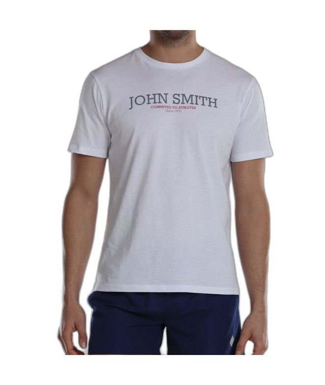 Camiseta John Smith Efebo Blanco Hombre
