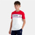 T-shirt Le Coq Sportif N°2 Tricolore Branco T-shirt para crianças