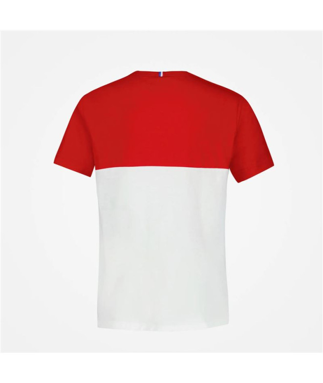 T-shirt Le Coq Sportif N°2 Tricolore Branco...