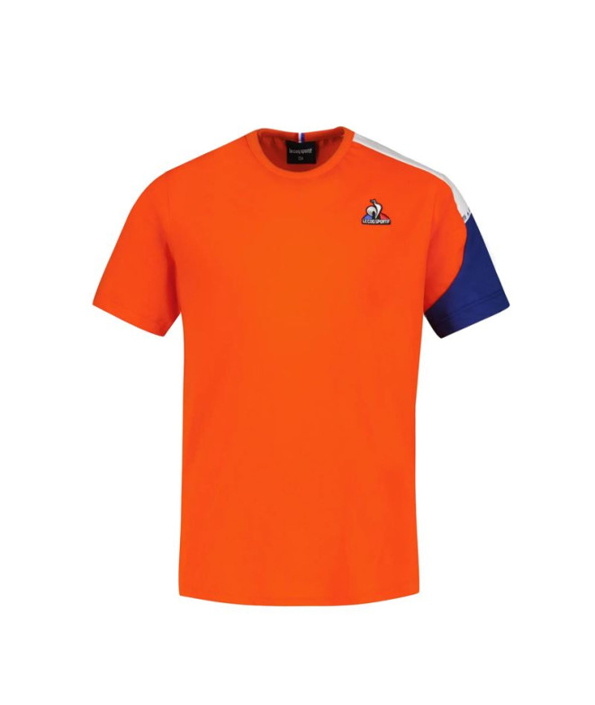 Camiseta Le Coq Sportif Saison Nª 1 Naranja Infantil