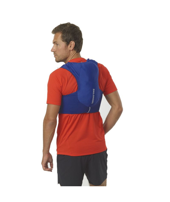 Chaleco de Running Salomon ADV Skin 5 Azul