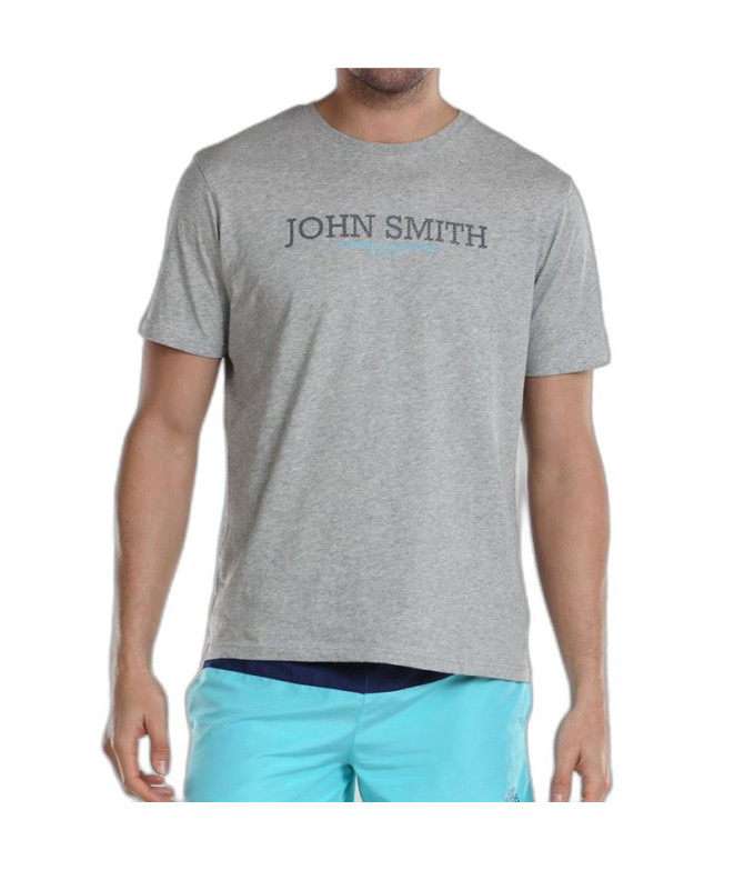 T-shirt John Smith Efebo Homem Cinzento