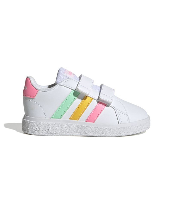 Sapatilhas adidas Grand Court 2.0 CF Infantil Branco