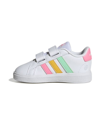 Sapatilhas adidas Grand Court 2.0 CF Infantil Branco 2