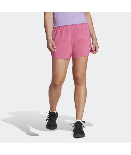 Calças de fitness adidas Minvn Rosa para mulher 2