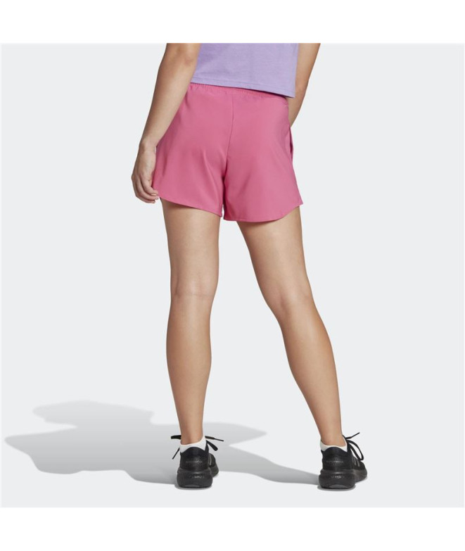 Calças de fitness adidas Minvn Rosa para mulher