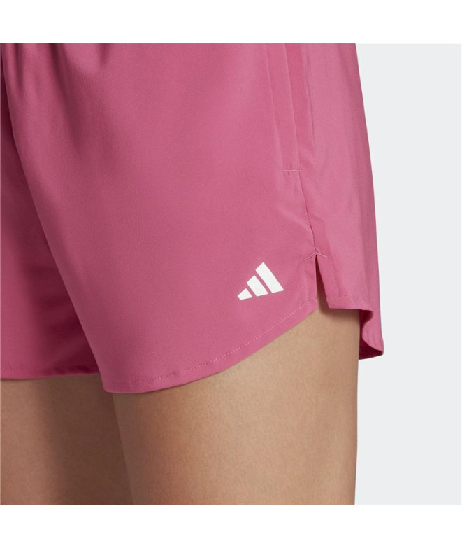 Calças de fitness adidas Minvn Rosa para mulher