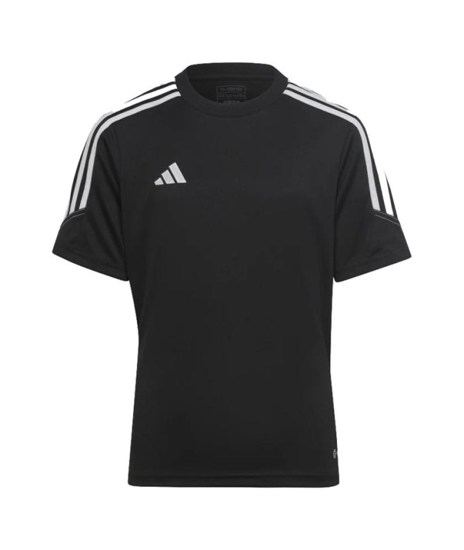 Camiseta de Fútbol adidas Tiro23 Infantil Negro