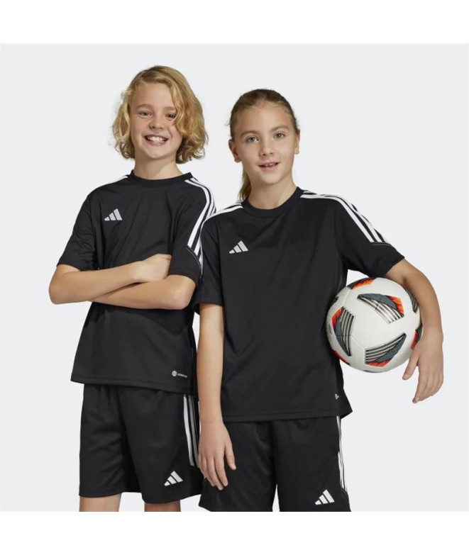 Camisola de futebol adidas Tiro23 Junior Preto