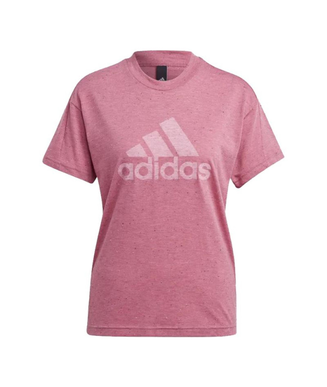 Camiseta adidas Winrs 3.0 Mujer Rosa