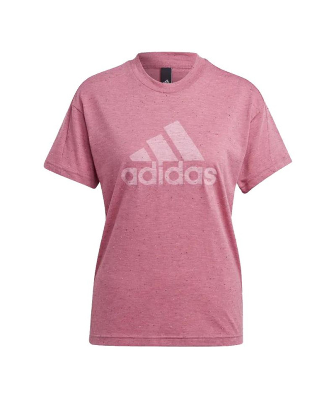 T-shirt adidas Winrs 3.0 Rosa para mulher