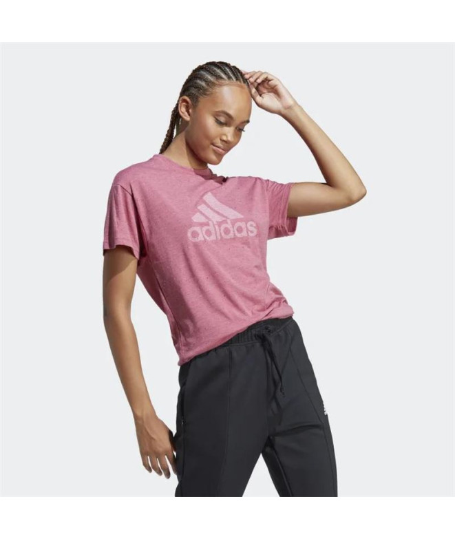 T-shirt adidas Winrs 3.0 Femmes Rose