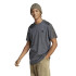 T-Shirt adidas Essentials Single 3 Stripes Man Grey