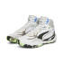 Puma Playmaker Pro Mid Mid White Basketball Shoes