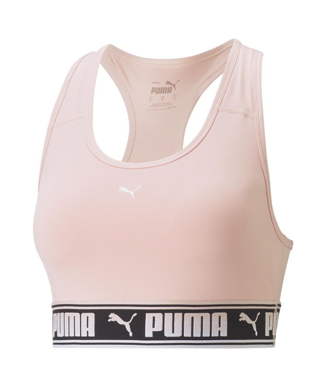 Sutiã esportivo Puma Mid Impact Stro Mulher Rose