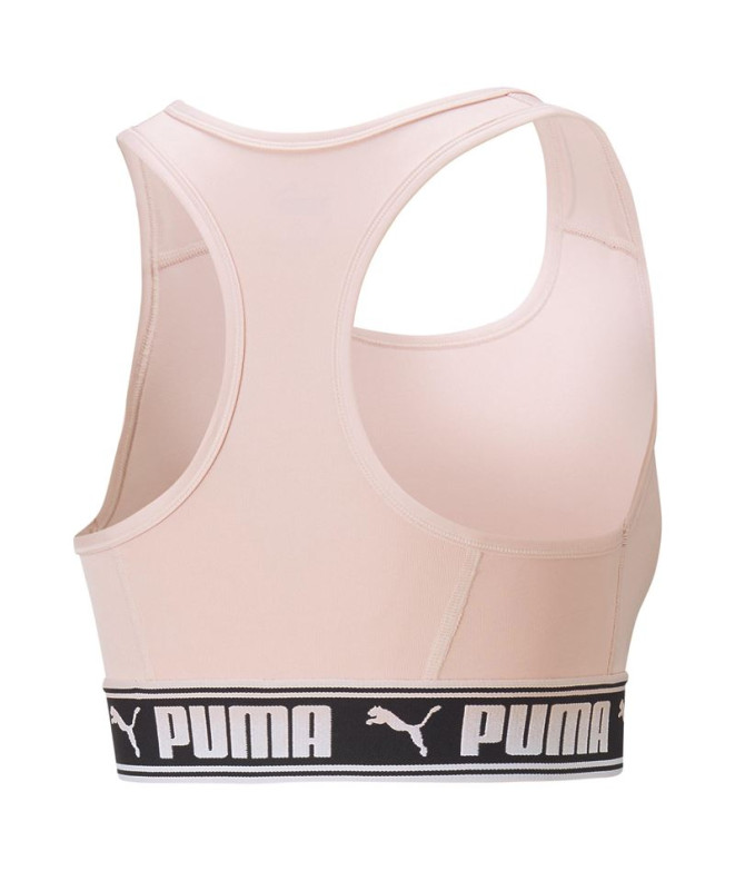 Sutiã esportivo Puma Mid Impact Stro Mulher Rose