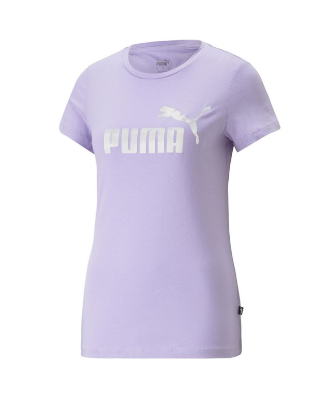 Puma Ess+ Nova Shine T-Shirt Femme Violet vif