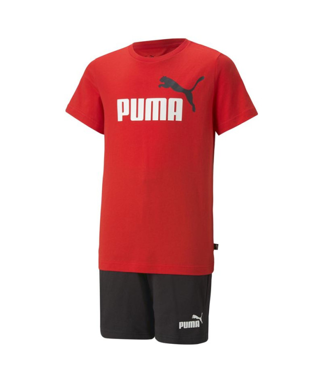 Survêtement Set Enfant Puma Jersey For All Time Rouge