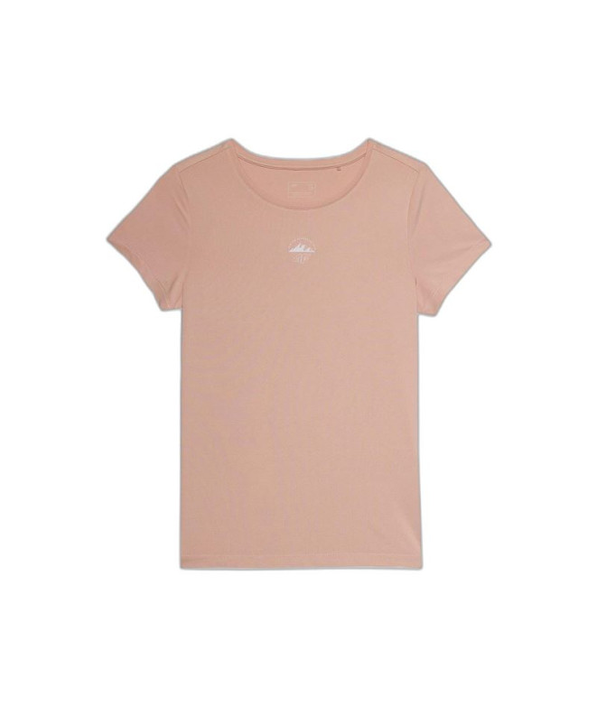 Camisola de montanha 4F Fnk F193 Coral para mulher