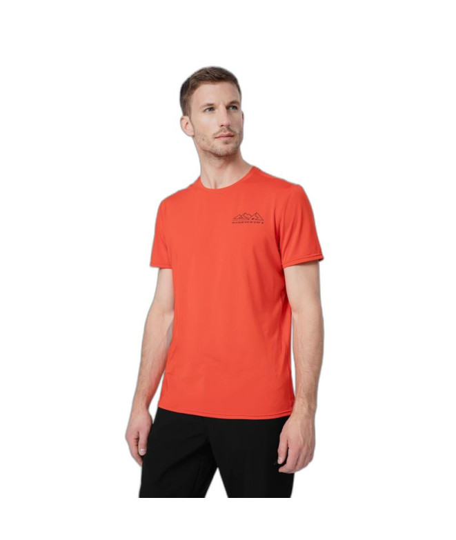 Camisola de montanha 4F Fnk M209 Homem Vermelho