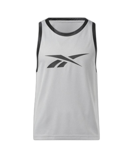 T-shirt Basket-ball Reebok Homme par Basketball Mesh Grey