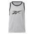 Camiseta Basquetebol Reebok Homem por Basketball Mesh Grey