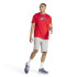 Camiseta Reebok Homem Série gráfica Vermelho