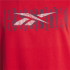 Camiseta Reebok Homem Série gráfica Vermelho