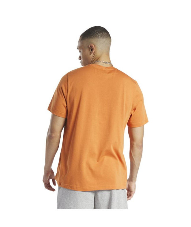 T-shirt Reebok Série Graphique Homme Orange