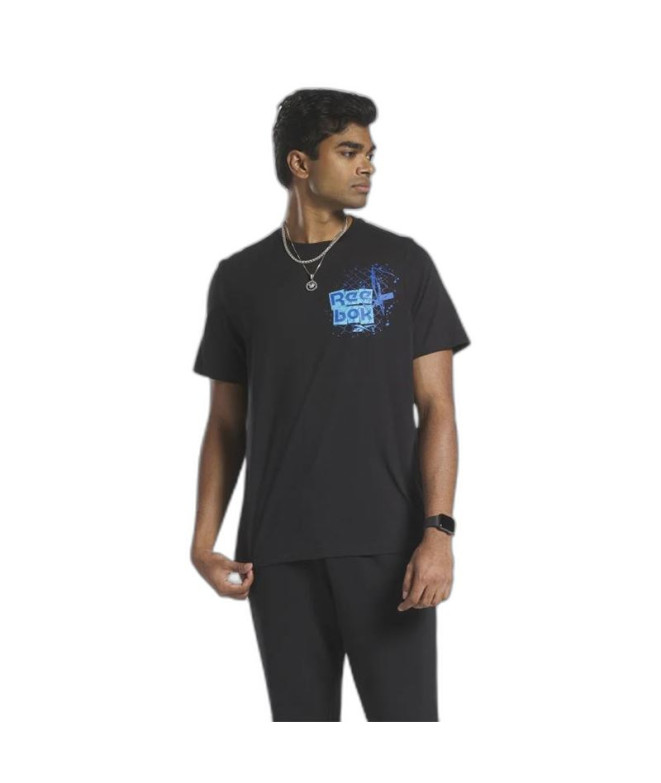 Camiseta Reebok Graphic Series Hombre Negro