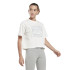 Camiseta Reebok Logótipo gráfico Mulher Branco