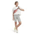 Camiseta Reebok Logótipo gráfico Mulher Branco