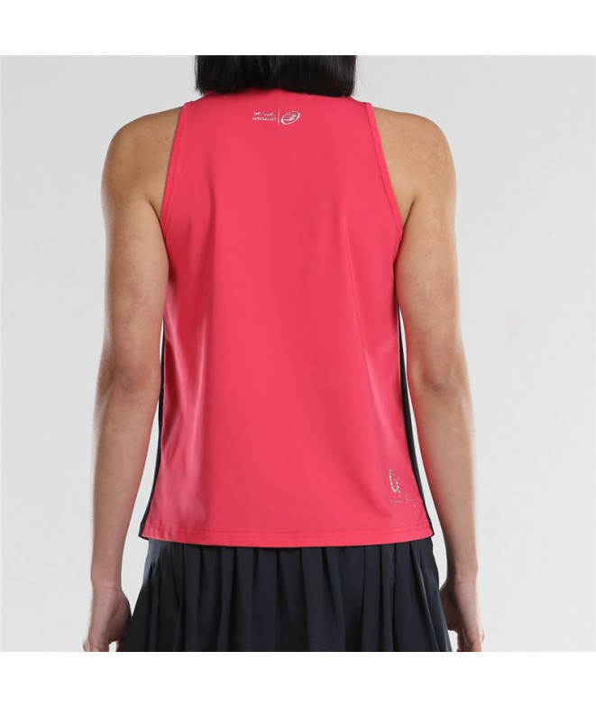 Camiseta de Pádel Bullpadel Unase Frambuesa Mujer