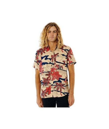 Camisa Rip Curl Barrel Killa Bone Hombre Camisa Rip Curl Barrel Killa Bone Hombre