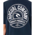 T-shirt Rip Curl Agrafador Menino Azul