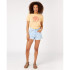 T-shirt Rip Curl Re-Entry Crew Neck Women Coral