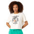 T-shirt Rip Curl Stay Wild Women Branco