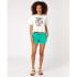 T-shirt Rip Curl Stay Wild Women Branco