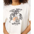 T-shirt Rip Curl Stay Wild Women Branco