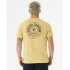 T-shirt Rip Curl Agrafeuse Homme Jaune