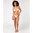 Biquíni de praia e piscina Rip Curl Sun Dance Tri Set Feminino Branco