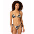 Biquíni de praia e piscina Rip Curl Sun Dance Conjunto triplo para mulher Preto