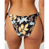Biquíni de praia e piscina Rip Curl Sun Dance Conjunto triplo para mulher Preto