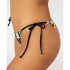 Biquíni de praia e piscina Rip Curl Sun Dance Conjunto triplo para mulher Preto