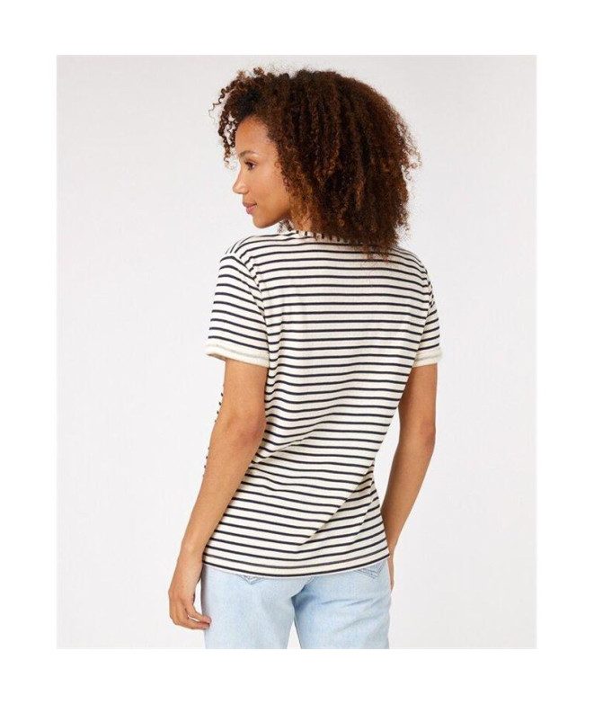 T-shirt Rip Curl Mulher Limonada