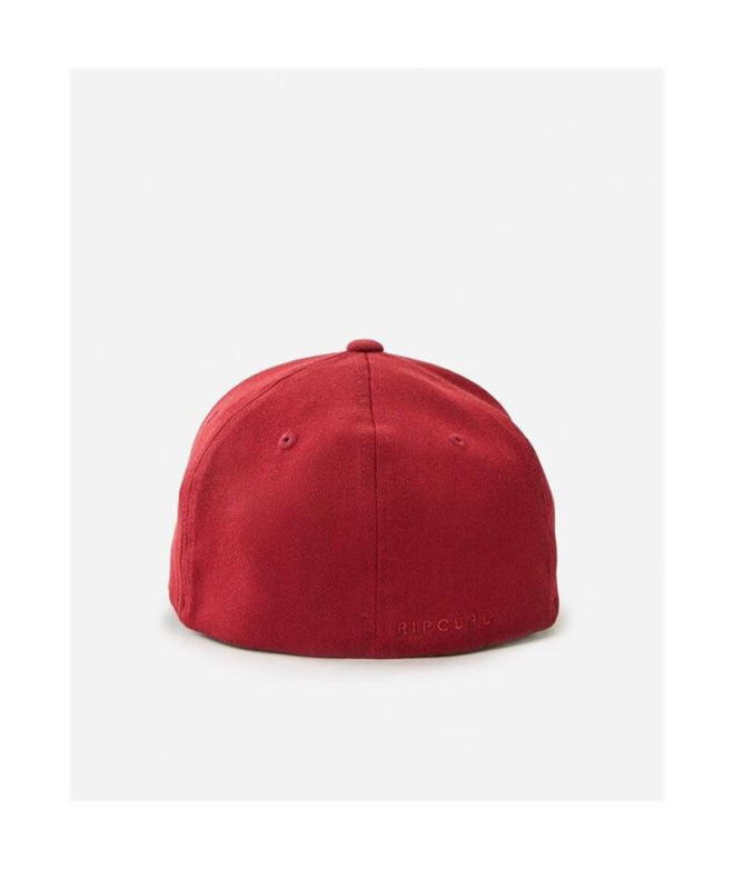 Gorra Rip Curl Tepan Flexfit Hombre Rojo