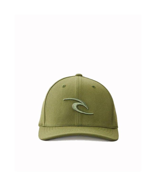 Boné Rip Curl Tepan Flexfit Homem Verde